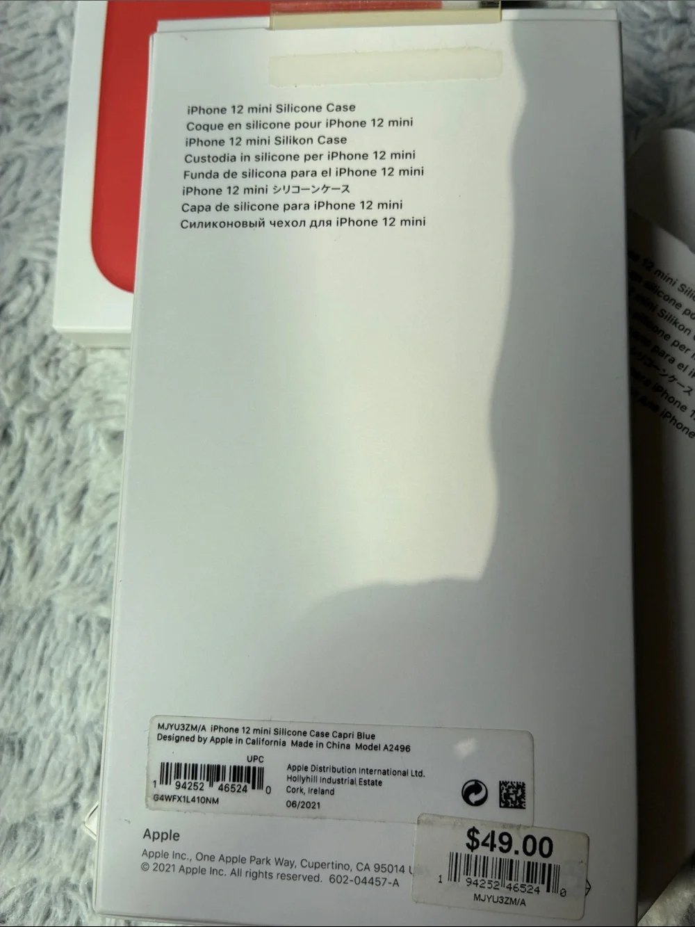 Apple MagSafe iPhone 12mini Cases set/4, NEW!